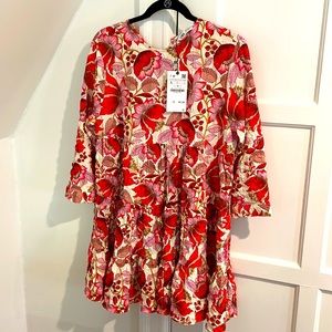 Zara L Floral Dress